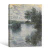 Vintage Monet River Scene Canvas Wall Art