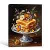 Vintage Sandwich Wildflower Still Life Framed Wall Art Print