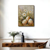 Easter Eggs Daffodil Canvas Wall Print