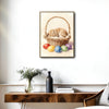 Sleeping Bunny Easter Canvas Wall Art