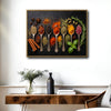 Herb & Spice Spoons Kitchen Canvas Wall Art