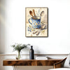 Vintage Enamel Mug Kitchen Wall Art