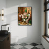Gnome On Toilet St Patrick's Canvas Print