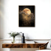 Full Moon Starry Night Sky Canvas Wall Art Celestial Home Decor