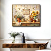 Kitchen Seasoned With Love Hummingbird Canvas Wall Art