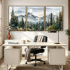 Misty Mountain Forest 3-Piece Wall Art