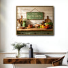 Home Kitchen Where Love & Meals Are Made Framed Wall Art Print