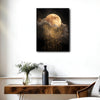 Full Moon Starry Night Sky Canvas Wall Art Celestial Home Decor