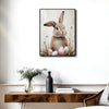 Bunny Dandelion Easter Egg Canvas Print