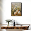 Easter Eggs Daffodil Canvas Wall Print