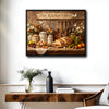 This Kitchen Offers Farmhouse Canvas Wall Art