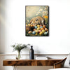 Lop Ear Bunny Easter Basket Canvas Print