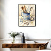 Vintage Enamel Mug Kitchen Wall Art