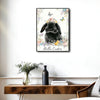 Hello Easter Black Lop Rabbit Canvas Print