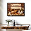This Kitchen Offers Food Love and Joy Farmhouse Canvas Wall Art