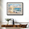 Coastal Sea Turtle "Every Day Is A New Beginning" Window View Wall Art