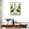 Mother Baby Bunny Easter Canvas Wall Art