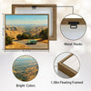 Vintage Convertible Car Road Trip Canvas Wall Art