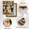Funny Rabbit Bathroom Toilet Paper Canvas Wall Art