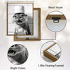 Black White Otter With Toilet Paper Roll Hat Canvas Wall Art Funny Animal Bathroom Restroom Wall Decor