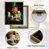 St Patrick's Day Leprechaun Bathroom Canvas Print