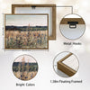 Vintage Wildflower Meadow Landscape Framed Wall Art Print