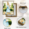 Mother Baby Bunny Easter Canvas Wall Art