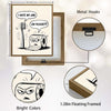 Whimsical Bathroom Humor Poster, Toothbrush And Toilet Paper Comic Print, Funny Sarcastic Wall Art For Powder Room