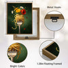 Whimsical Spaghetti Wildflower Still Life Framed Wall Art Print