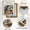 Retro Newspaper No Money No Honey Wall Canvas, Dollar Curlers Fashion Statement Print, Funky Maximalist Home Wall Decor