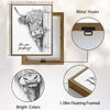 Funny Highland Cow Are You Pooping Canvas Wall Art Farmhouse Bathroom Decor