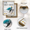 Hello Sweet Cheeks Sea Turtle Canvas, Rustic Funny Bathroom Wall Decor
