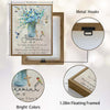 Jeremiah 29:11 Framed Christian Wall Art Hummingbird Floral Bible Verse Print