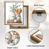 Watercolor Eucalyptus Kitchenware Still Life Framed Wall Art Print
