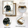 Hello Easter Black Lop Rabbit Canvas Print