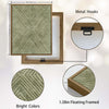 2 Piece Neutral Vintage Linear Abstract Canvas Prints Mid Century Modern Textured Tribal Pattern Wall Art