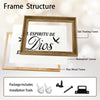 El Espiritu De Dios Esta En Este Lugar Framed Spanish Christian Wall Art Bird Print