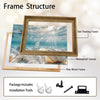 Underwater Seashell & Coral Canvas Print, Sunlight Ocean Coastal Horizontal Wall Art