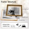 Modern Bathroom Wall Decor, Cool Tabby Cat Wearing Sunglasses Smoking Cigar In Bubble Bathtub, Black And White Photography Style Horizontal Canvas Art, Humorous Pet Artwork