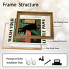 Cute Black Cat Wash Your Little Paws Canvas Wall Art Kids Bathroom Decor