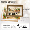 Rustic Kitchen Shelf Vegetable Canvas Wall Art