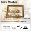 Rustic Herb Plant Kitchen Shelf Wall Decor Canvas Print