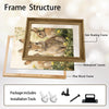 Three Bunnies Meadow Canvas Wall Art