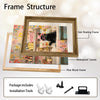 Funny Black Cat Bath Canvas Art | Whimsical Bathroom Wall Decor
