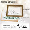 Joshua 24:15 Framed Christian Wall Art As For Me And My House Eucalyptus Scripture Print