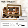 Kiss The Cook Cartoon Chef Pizza Canvas Wall Art
