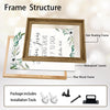 Hechos 16:31 Spanish Christian Framed Wall Art Floral Bible Verse Print