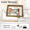 Watercolor Eucalyptus Kitchenware Still Life Framed Wall Art Print