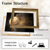 Full Moon Starry Night Sky Canvas Wall Art Celestial Home Decor