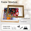 Snowy Christmas Tree & Gifts Framed Wall Art Christmas Decoration